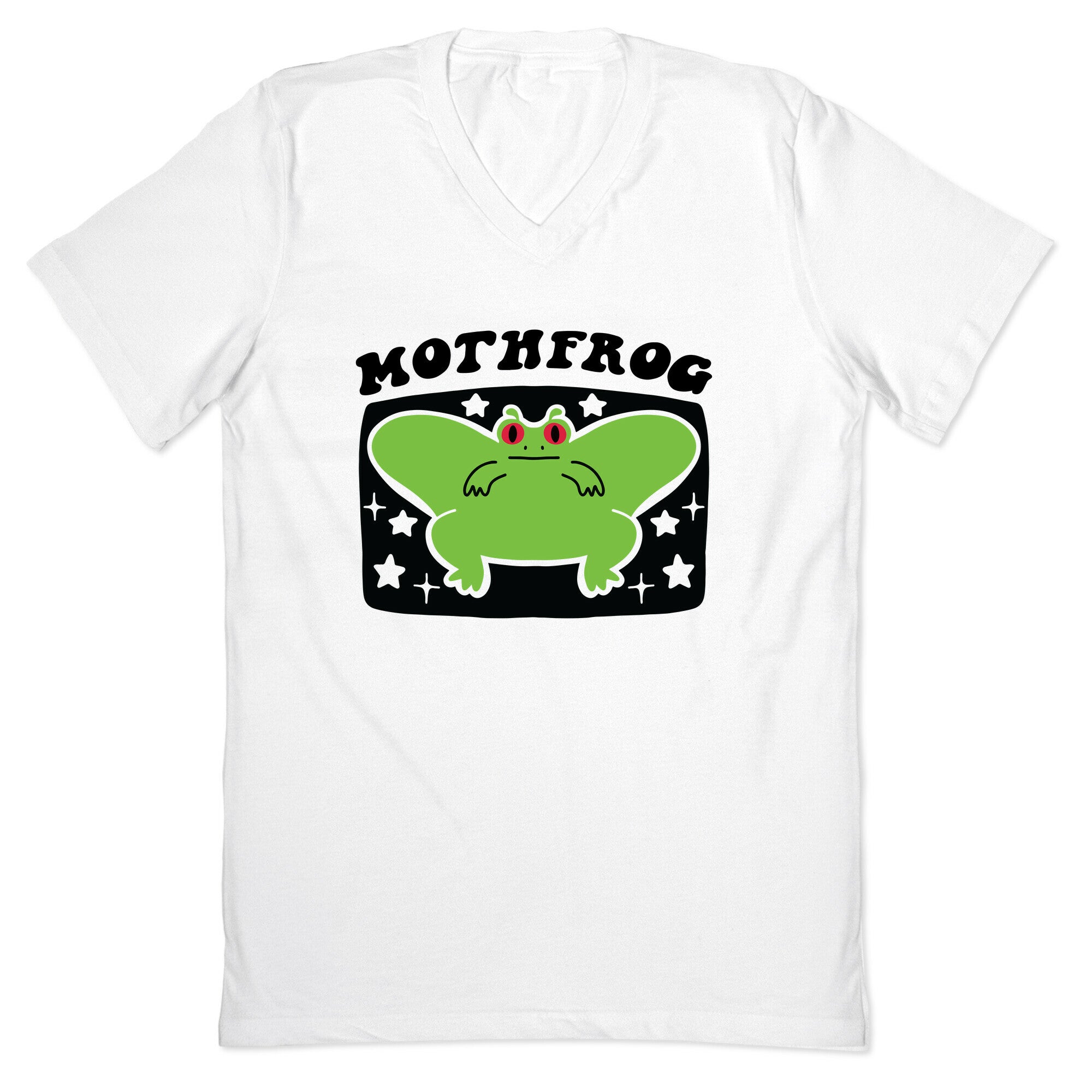 Moth Frog V-Neck